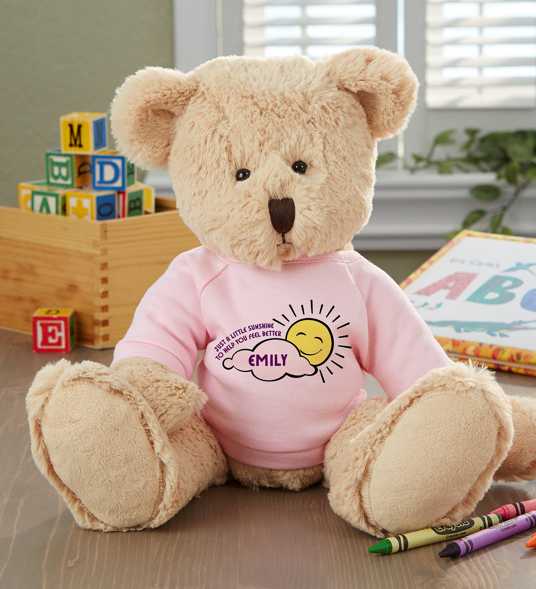 Get Well Personalized Teddy Bear